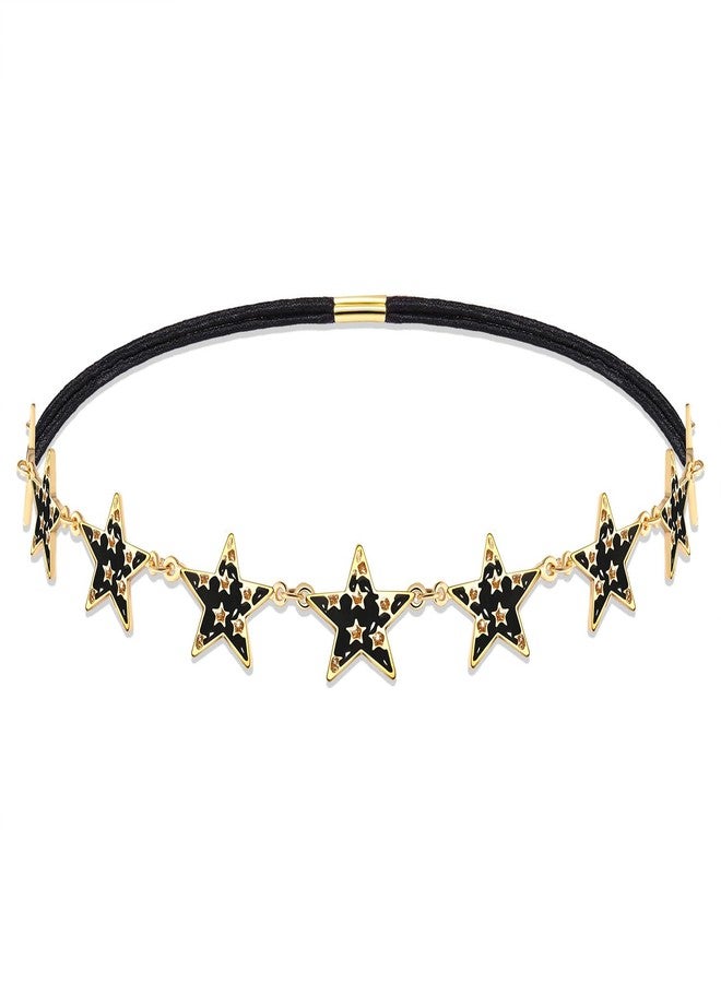HZEYN Glitter Star Stretch Headbands - Party, Costume & New Year's Eve Hair Accessories - Image 1